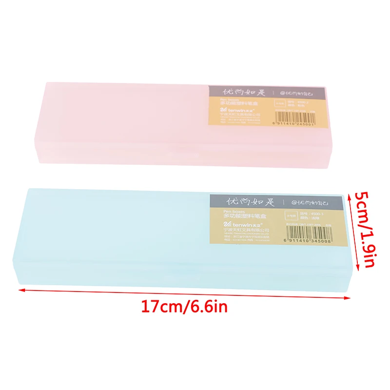 Пластиковый Чехол для карандашей прозрачный детей | Канцтовары офиса и дома