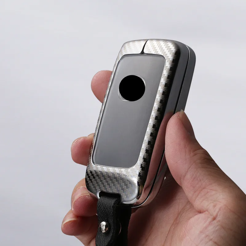 

Carbon fiber Car Remote Key Cover Case Shell Fob For Mazda 3 Alexa CX4 CX5 CX-5 CX8 CX-30 CX30 2019 2020 Protector Accessories