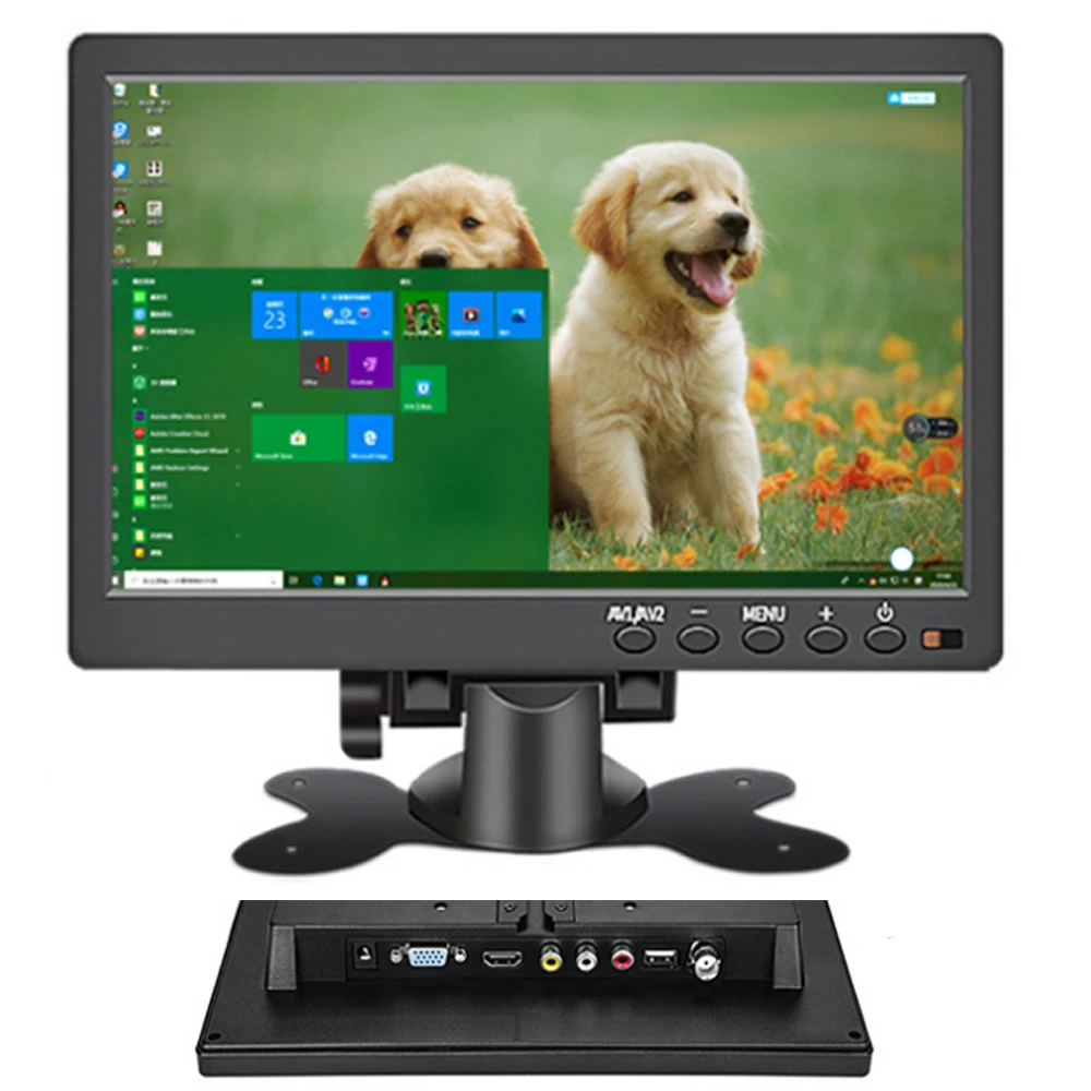 1024*600 IPS автомобильный ЖК-монитор HD цифровой монитор с HDMI VGA AV BNG SUB 10 1 дюймов 1080P -