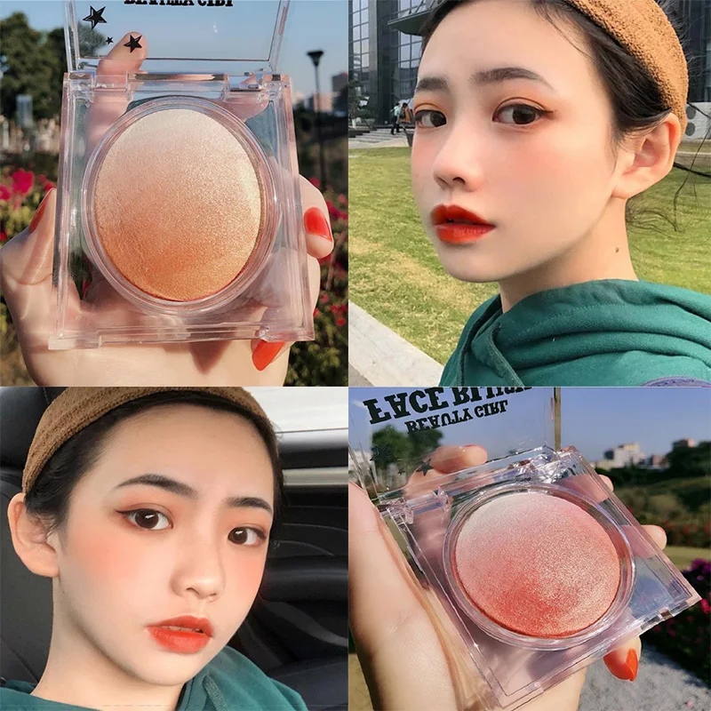 

Прессованные лепестки для лица, румяна, лепестки, резьба, косметика, пятицветные румяна, Хайлайтер для обрезания естественных румян, блюдо д...