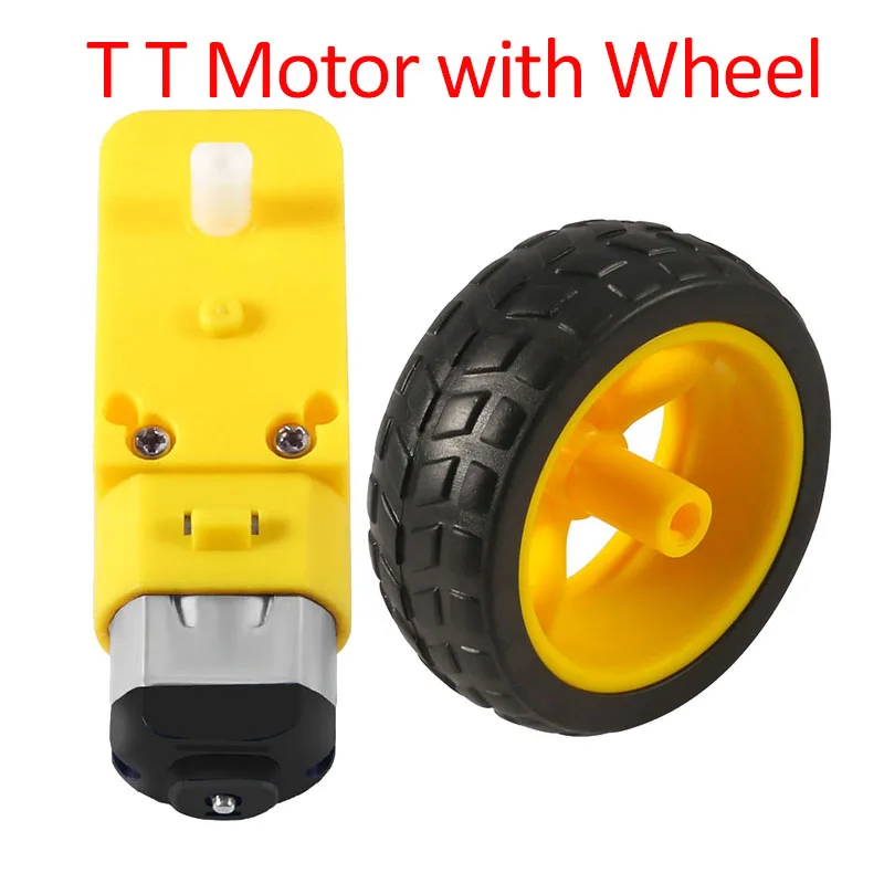 Мотор-колесо TT умный автомобиль робот-редуктор мотор для комплекта колес