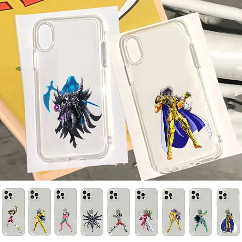 

Yinuoda Saint Seiya Phone Case for iPhone 11 12 13 mini pro XS MAX 8 7 6 6S Plus X 5S SE 2020 XR cover