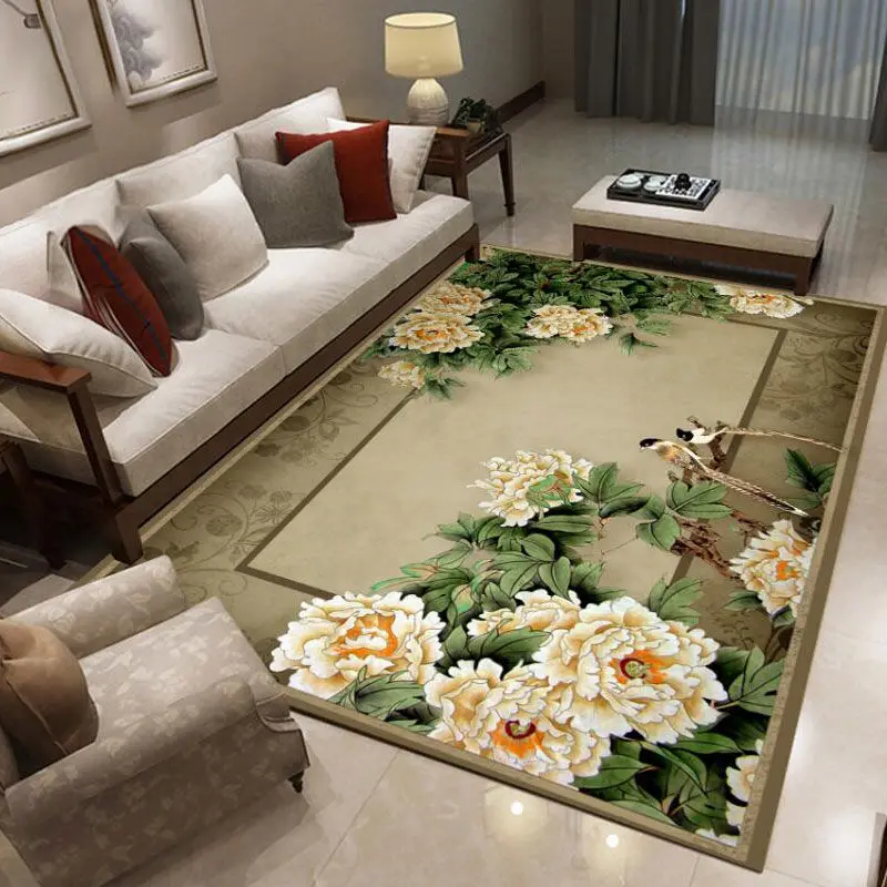 

The new Chinese living room carpet is suitable for living room, coffee table, sofa, teahouse, bedroom and home decoration