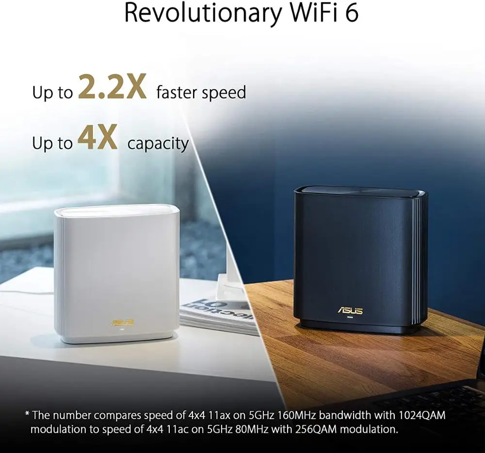 ASUS ZenWiFi XT8 2 пачки предварительная фильтрация всего дома трехдиапазонное сетки Wi Fi