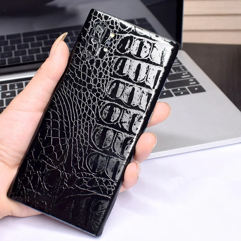 Наклейка NOTOW из крокодиловой кожи ПВХ защитная пленка для samsung Galaxy Note10/Note10plus/A50/A70