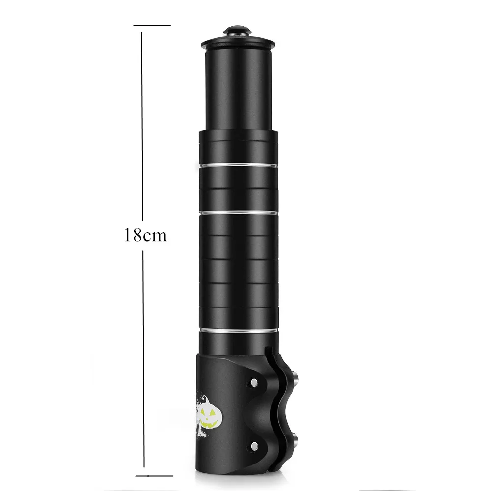 18cm WAKE 18 см, Велосипедная вилка из алюминиевого сплава, удлинитель для руля велосипеда, велосипедный руль, адаптер, велосипедная часть руля для 28,6 мм, передняя вилка - Цвет: 18cm