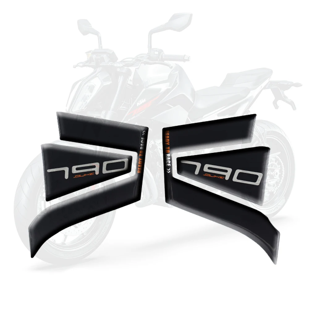 Бак мотоцикла Наклейка тяги Сторона Pad газа топлива колено Ручка для KTM DUKE790 DUKE 790