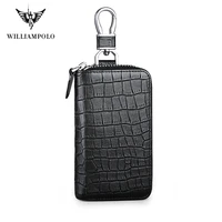 williampolo key holder for keys box genuine leather cowhide 6 keys holder luxury design home key case pl186123