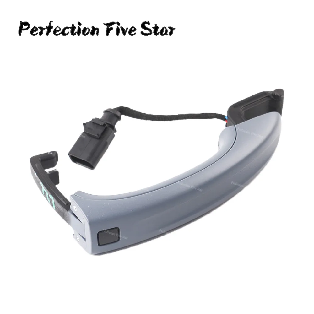 Распродажа грунтованная Передняя и внешняя дверная ручка качество 4L0837205B GRU для