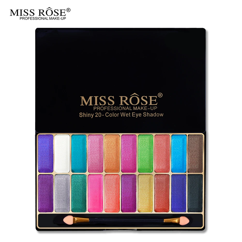 Miss Rose 36 Color Matte Shimmer Eyeshadow Makeup Palette Set Smoky Eye Make Up Bright Shadow Nude Cosmetic Kits with Brush |