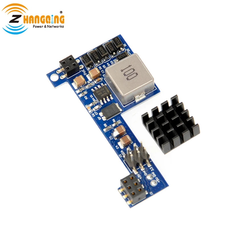 POE пассивный выход печатной платы PiHat 5 в 10 Вт PoE для Raspberry Pi 3B + или 4 GPIO и