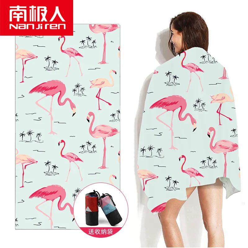 

Swimming Towel Women's Bath Wear Sports Quick-Drying Absorbent Big Towel Men's Portable Lint-Free Travel Beach Towel