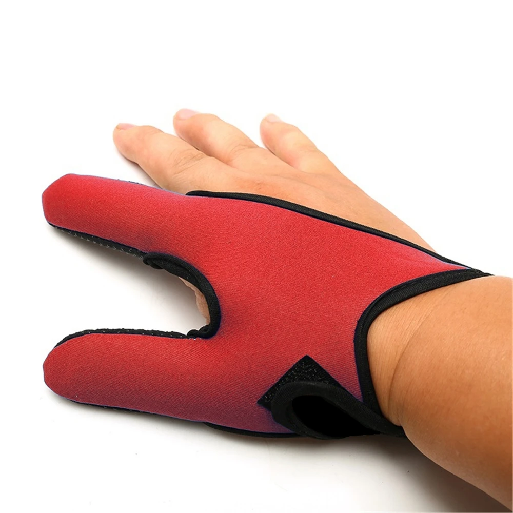 

2 Fingers Fishing Gloves Outdoor Breathable Anti-Slip Thumb Index Finger Gloves Fishing Finger Protector Tool Accessories