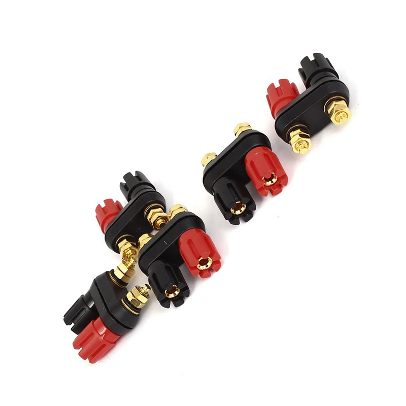 Динамик усилитель двойной связывающий пост банан Разъем Разъемы 5 шт. |