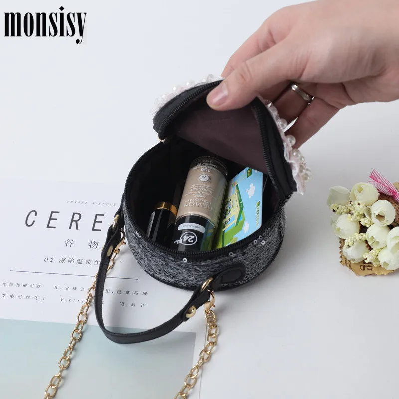 Monsisy кошелек для детей и сумочка девочек блестящая сумка-тоут женщин маленький