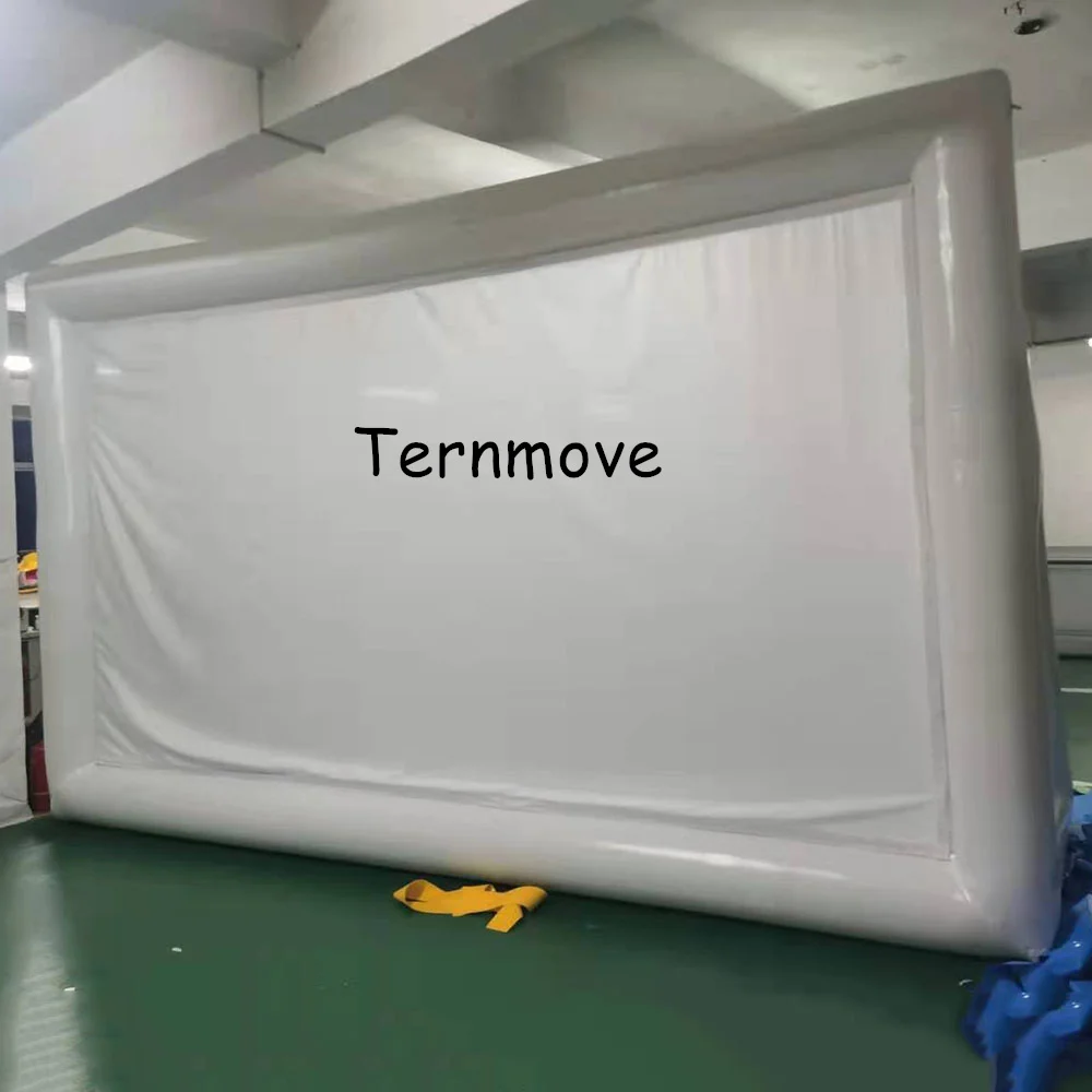 Один раз надувной экран афиши рекламный гигантский кино открытый воздушный |