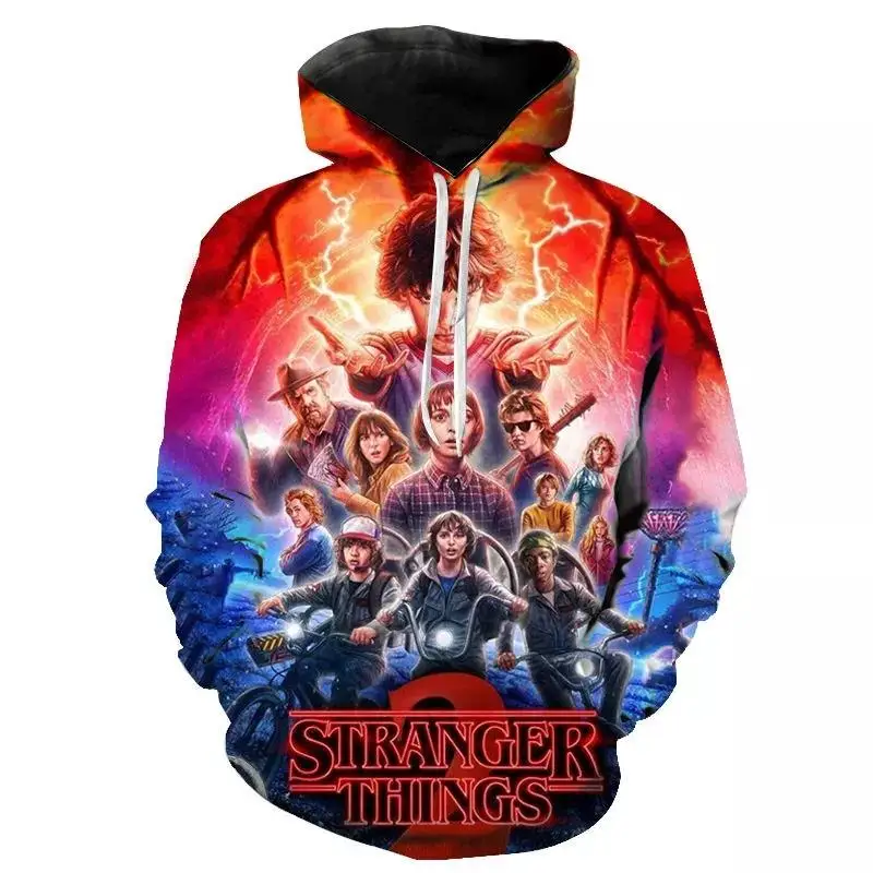 

film 3D Print Boys Hoodies Teens Spring Autumn Outerwear Kids Hooded Pullover Tops Clothes Children Long Sleeve Sweatshirt