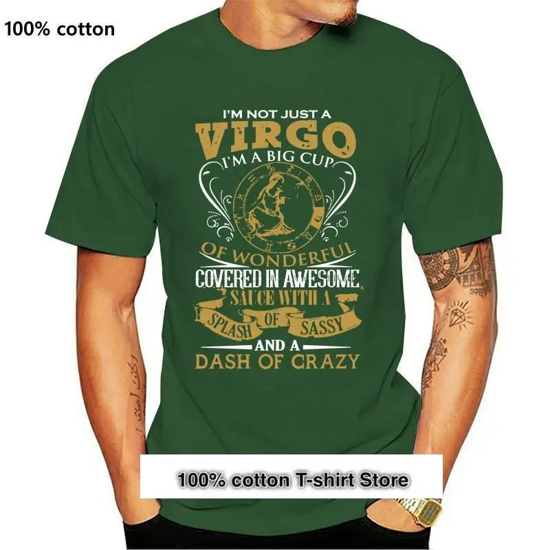 

Nuevo 2021 soy Virgo, который выровнен в agosto и переходящий для мужчин T camisa tamaolo S 3Xl T camisa 2021 Brand de moda Tee