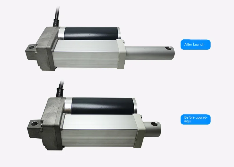 12V 24V 500 мм ход погрузчик небольшой электрический толкатель линейный