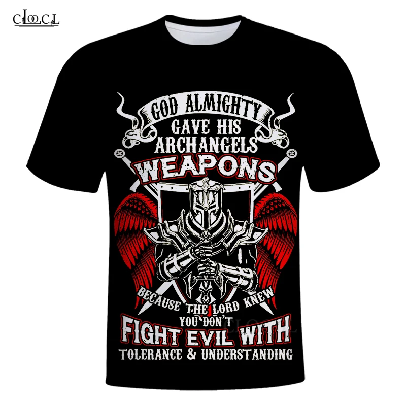 

HX Newest Popular Knights Templar T Shirt 3D Print Fashion Harajuku Streetwear Pullover Tops Oversized Clothes Drop Shipping