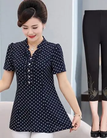 

2020 Women Short Sleeve Shirtmint lvory Top Garment