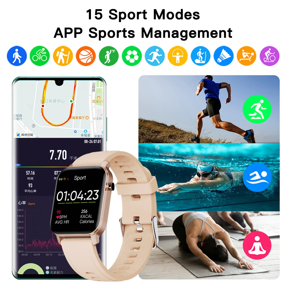 2020 kospet m2 smart watch men waterproof relogio inteligen fashion women for android ios xiaomi huawei sport smartwatch for kid free global shipping