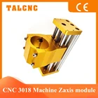 Модуль Zaxis CNC3018 с применением Nema1752 4257 отверстие шпинделя шагового двигателя 52 мм алюминиевый раздвижной стол аксессуары для гравировального станка