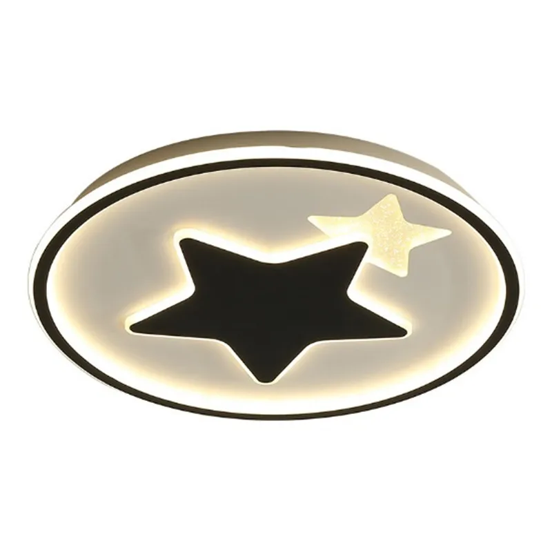 

New personality bedroom lamp led warm romantic ceiling lamp cartoon fashion children's room ultra-thin lamps