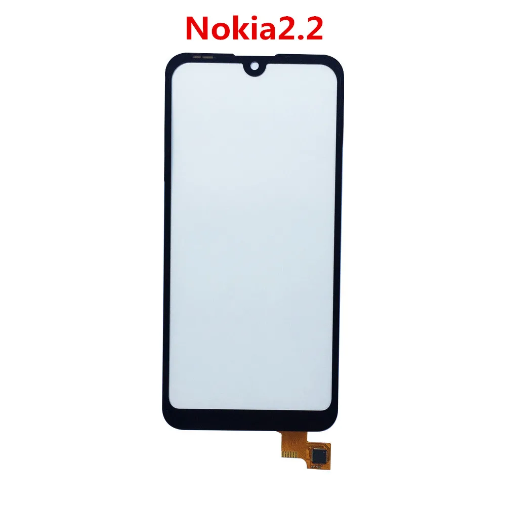 Внешний экран для Nokia 2 3 4 7 1 6 Plus дигитайзер Датчик Передняя Сенсорная панель