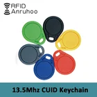 Антиэкранирующий брелок RFID со смарт-чипом CUID, 13,56 МГц, с возможностью копирования, клонирования этикеток, копировальный значок, Дубликатор 510 шт.