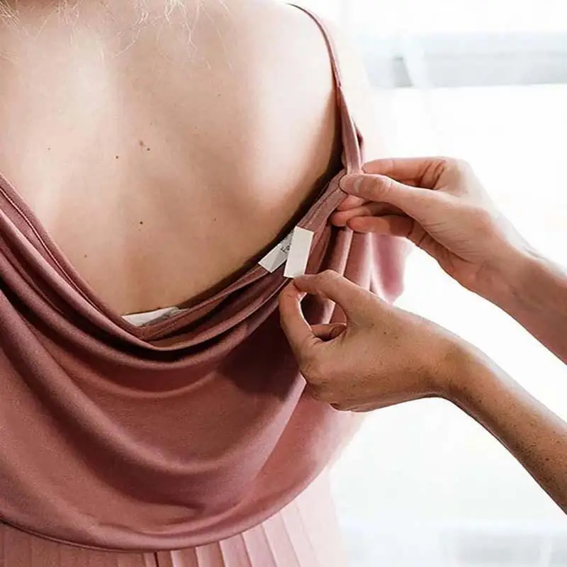 Самоклеящаяся Двусторонняя накладка на грудь бюстгальтер одежда рубашка яркая