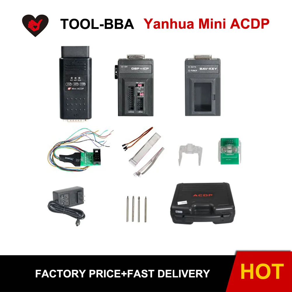 Yanhua мини ACDP программирования Мастер полный посылка с Module1/2/3/4/7/8/11 всего 7