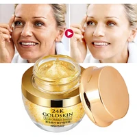 24k gold face cream for dry skin care whitening snail essence brighten collagen anti aging against acne wrinkle creams korean m