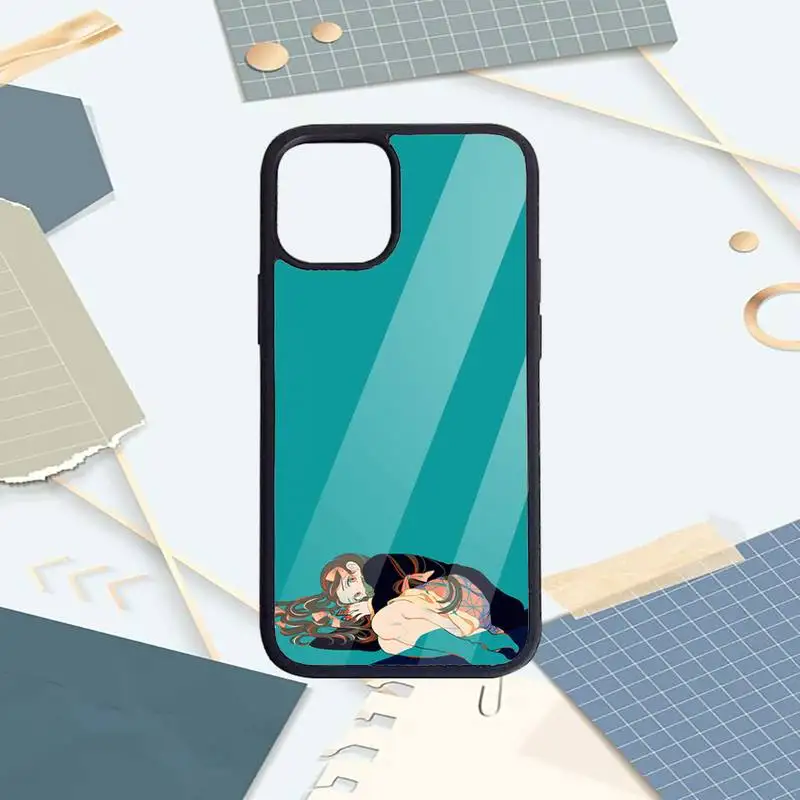 

Kimetsu no Yaiba Demon Slayer anime Phone Case PC For iPhone 11 12 pro XS MAX 8 7 6 6S Plus X 5S SE 2020 XR