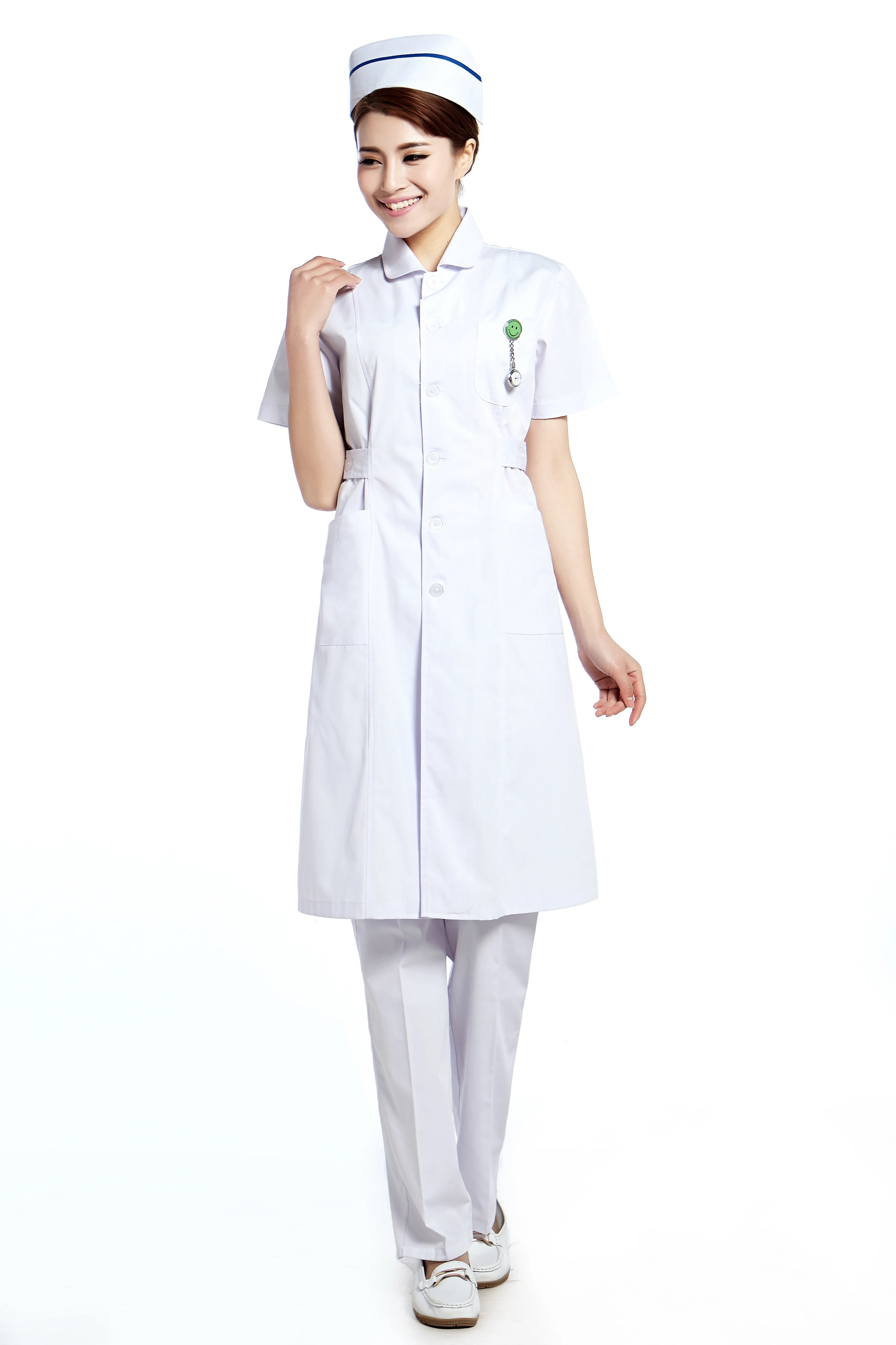 Женская форма медсестры медицинская одежда для больничной аптечной формы белое