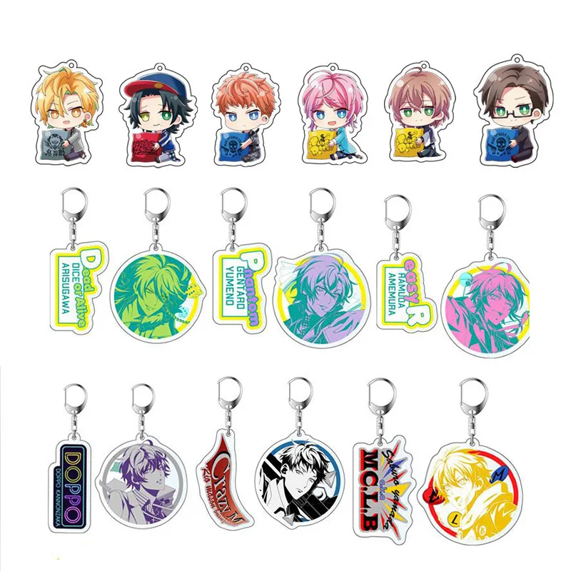 

Anime Division Rap Battle Tsutsujimori Rosho Hypnosis Microphone Division Rap Battle Acrylic Keychain Pendant Bag Charm Keyring