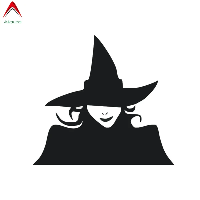 

Автомобильная наклейка Aliauto, таинственная ведьма, автомобильные аксессуары, водонепроницаемая ПВХ Наклейка для Chevrolet Smart Opel,13 см * 12 см