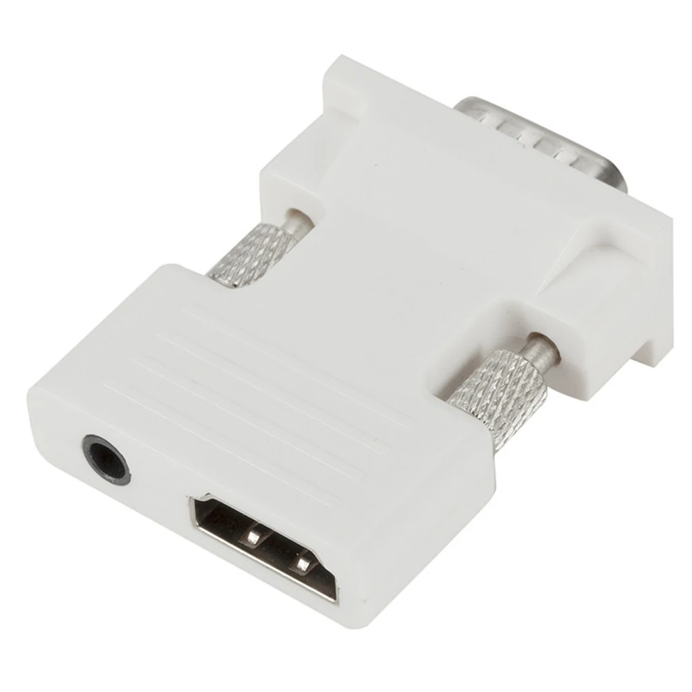 VGA мужчина к HDMI Женский конвертер с аудио-адаптером кабели 1080P для HDTV монитор