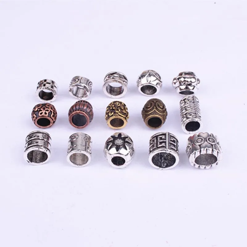20 шт./упак. античное серебро разных 15 видов стилей подвязанные лентой с объемной