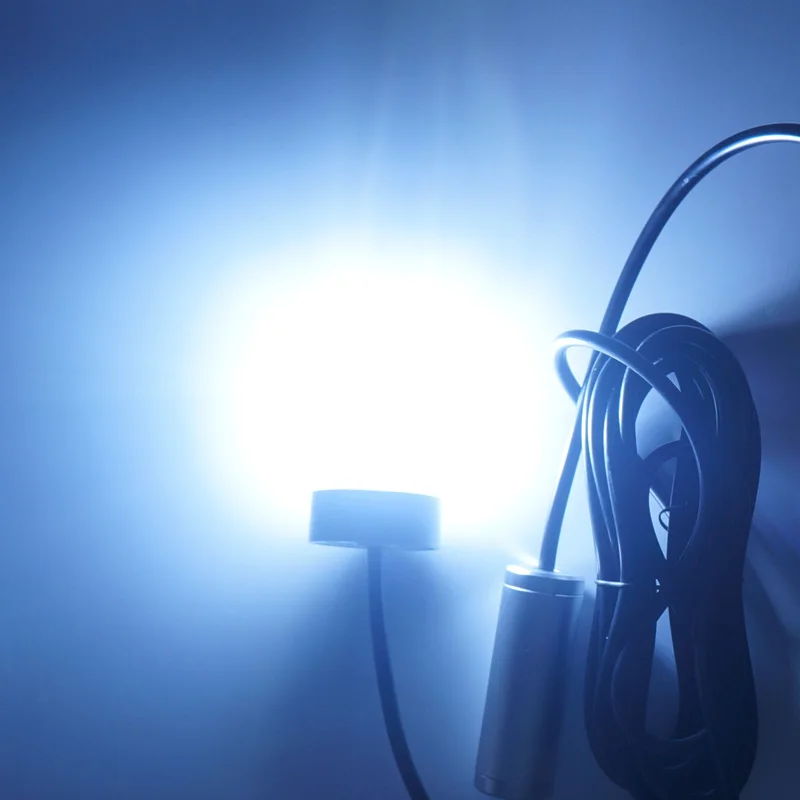 Fishing Tackle Wholesale 30W Underwater LED Bait Lights DC 12V - 24V 6M Cable 360 + 120 Degree Cheap Equipments | Освещение