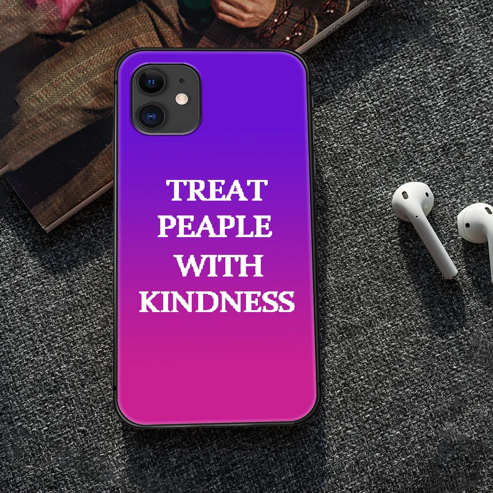 

Treat People With Kindness Harry Styles Phone Case Cover Hull For iphone 5 5s se 2020 6 6s 7 8 12 mini plus X XS XR 11 PRO MAX