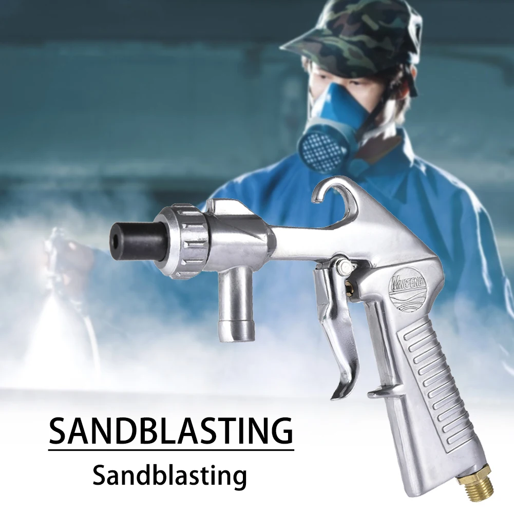 

Air Sand Blaster Kit Blasting Nozzle Tube Rust Remove Abrasive Sand Blasting For Surface Polishing Processing