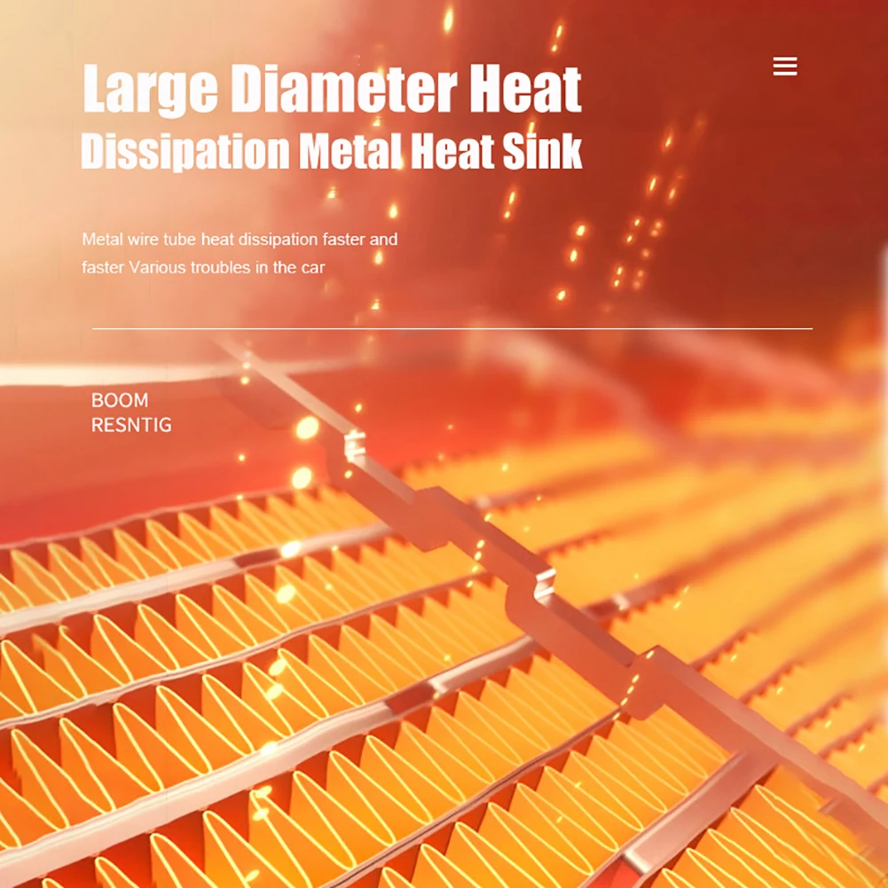 Универсальный 12V 24V зимняя Авто обогрев салона Портативный электрический