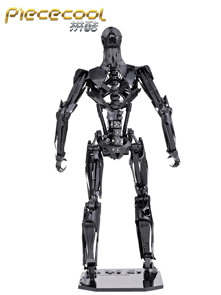 Piececool TERMINATOR: DARK FATE REV-9 IP001-KS части 293 4 листа 3D Пазлы металлическая Сборная модель