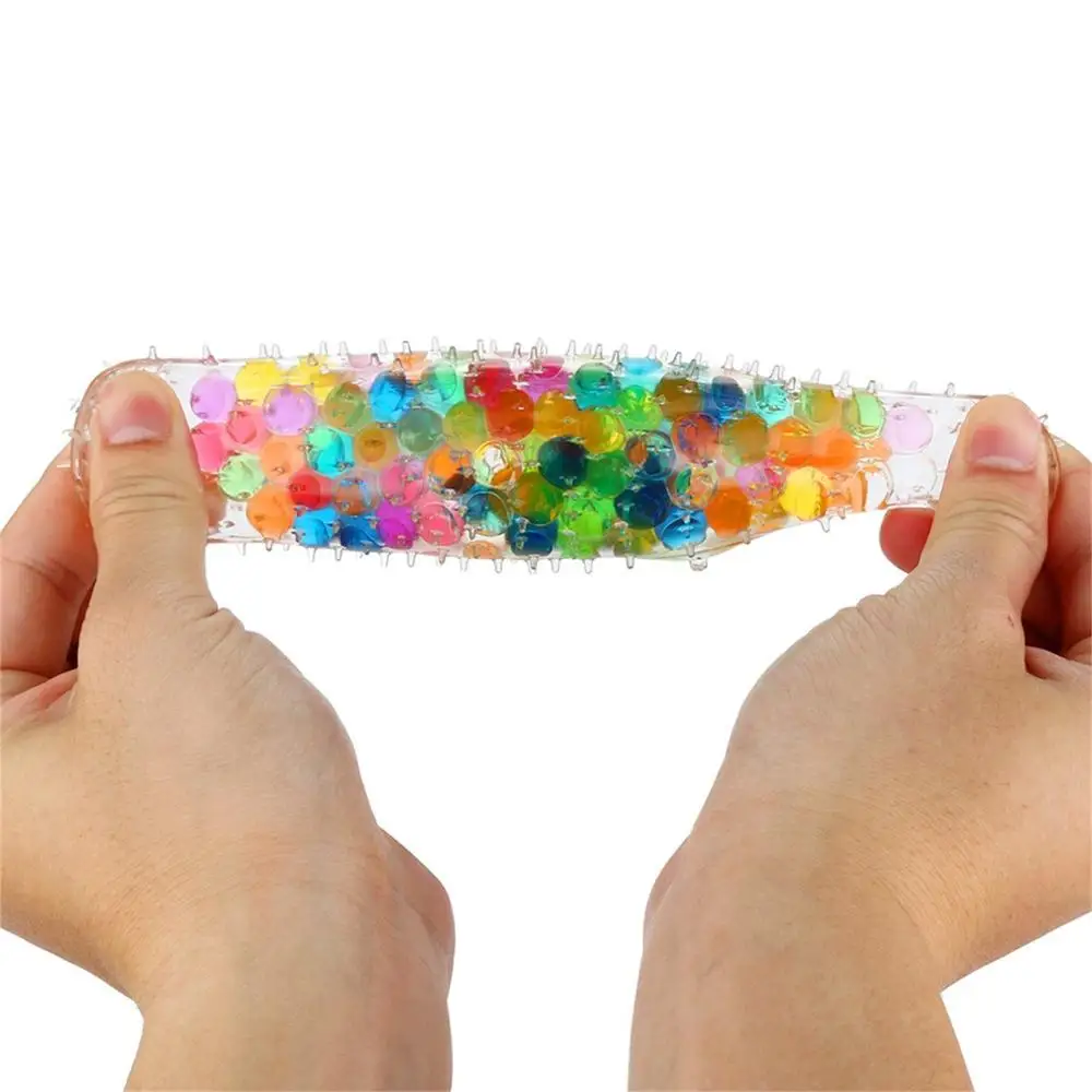 

2-11PC Spongy Rainbow Ball Toy Hot Sale Spongy Bead Stress Ball Toy Squeezable Stress Squishy Stress Relief Ball Anti-stress Toy