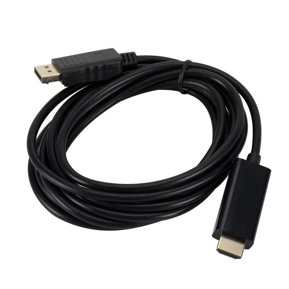 10-футовый порт дисплея DP штекер-штекер HD шнур к кабель адаптер позолоченный для