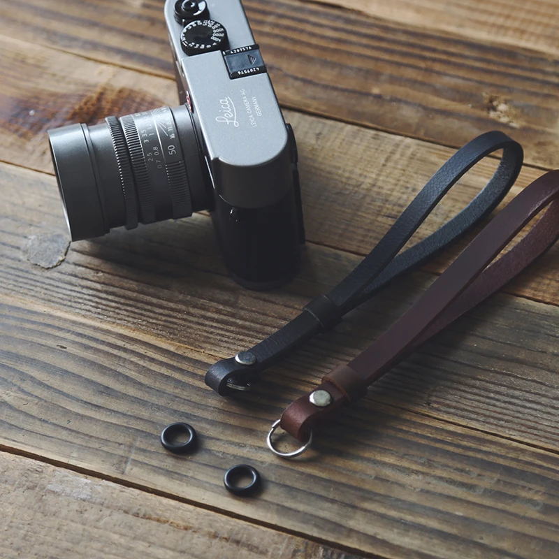 Ремешок на запястье для камеры в британском стиле 595 головы кожаный ремешок микро