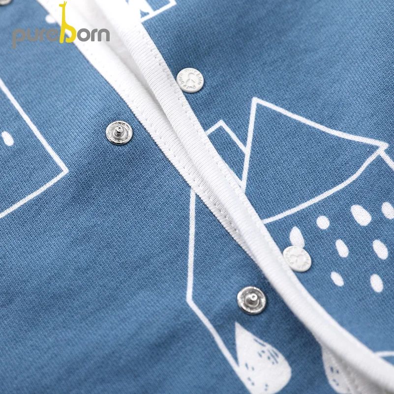 Pureborn/весенне осенний жилет для малышей Хлопковый Легкий девочек и мальчиков