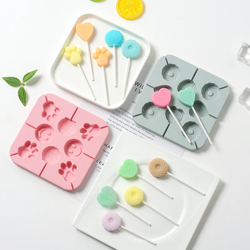 Силиконовая форма для мороженого в виде мультяшного дельфина с лисьим медведем