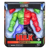 20cm green red compounp hulk marvel legends toys pvc model avengers movable joints action figure collection for kids adult gifts